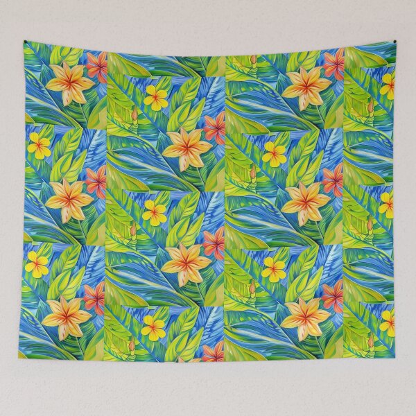 Item preview, Tropical Flowers Three designed and sold by blakcirclegirl.