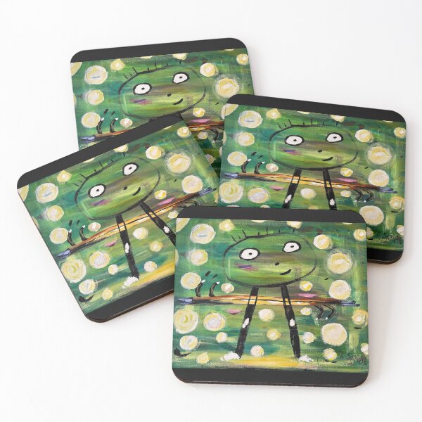 Item preview, CHILDRENS STYLE ART PAINTING GREEN designed and sold by TSamoix.