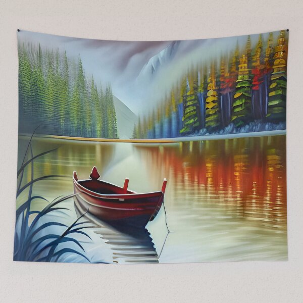 Item preview, Journey by Canoe designed and sold by LRenee Art Studio.
