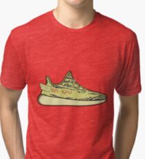 Camiseta de tejido mixto Yeezy Boost 350 V2 Semi-Frozen Yellow