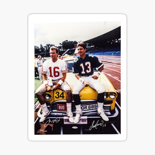 Dan Marino Retro 80s Football Sticker for Sale by AutumnLehner1