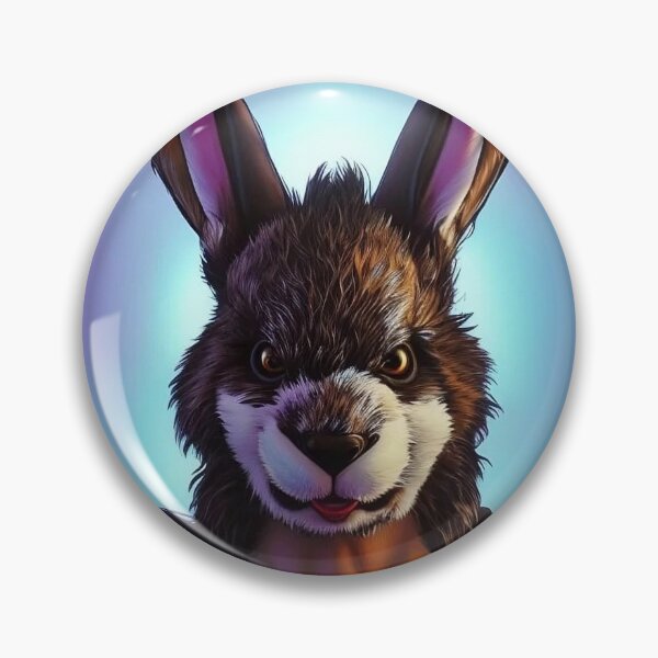 Item preview, Angry Easter Bunny designed and sold by UglyAIArtwork.