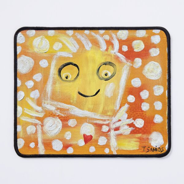 Item preview, CHILDRENS STYLE ART PAINTING YELLOW designed and sold by TSamoix.