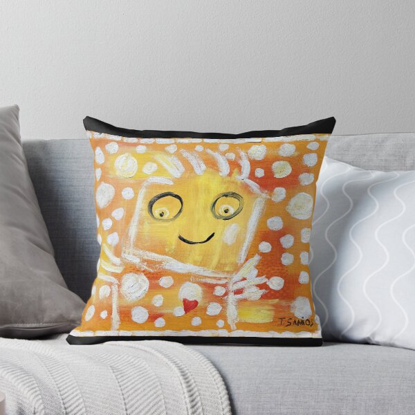 Item preview, CHILDRENS STYLE ART PAINTING YELLOW designed and sold by TSamoix.
