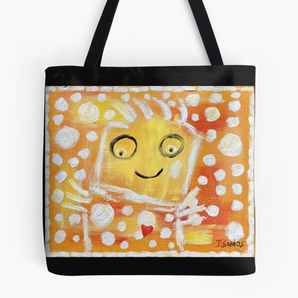 Item preview, CHILDRENS STYLE ART PAINTING YELLOW designed and sold by TSamoix.