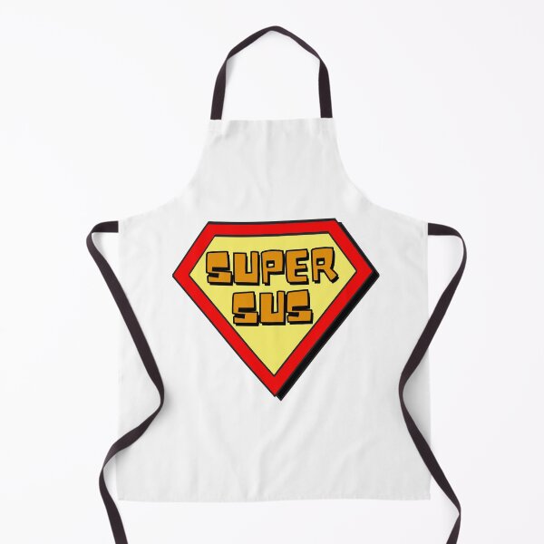 Item preview, Super Sus hero emblem  designed and sold by BusyMonkeys.