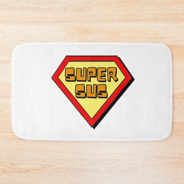Item preview, Super Sus hero emblem  designed and sold by BusyMonkeys.