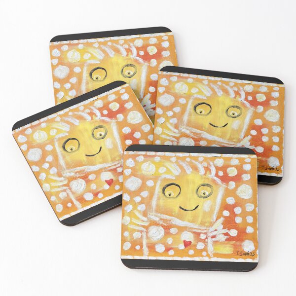 Item preview, CHILDRENS STYLE ART PAINTING YELLOW designed and sold by TSamoix.