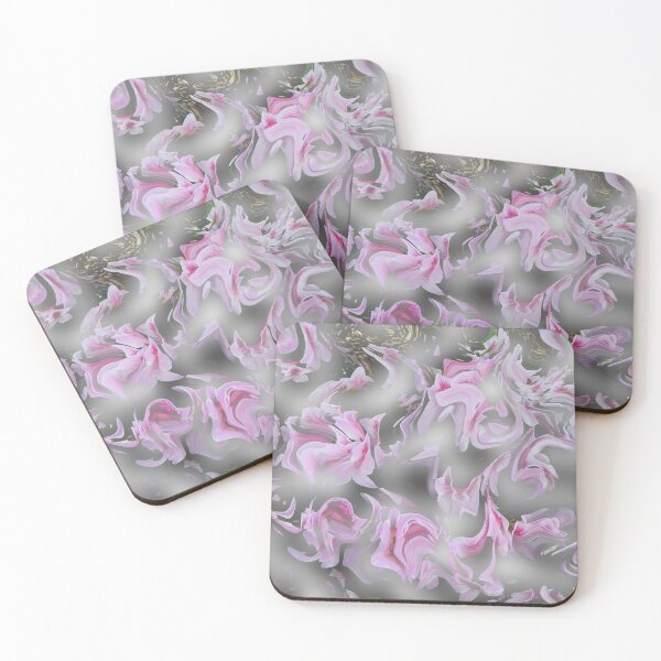 Item preview, Pink and White Abstract designed and sold by AussieAl.
