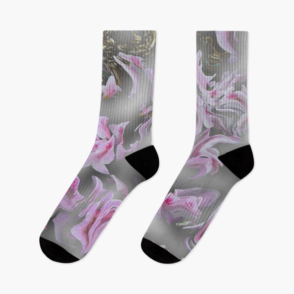 Item preview, Pink and White Abstract designed and sold by AussieAl.