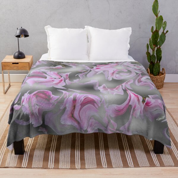 Item preview, Pink and White Abstract designed and sold by AussieAl.