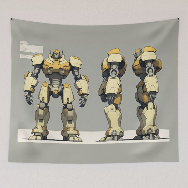 Item preview, Discover the Unique and Quirky Design of This Robot designed and sold by Sticker-by-Mia.