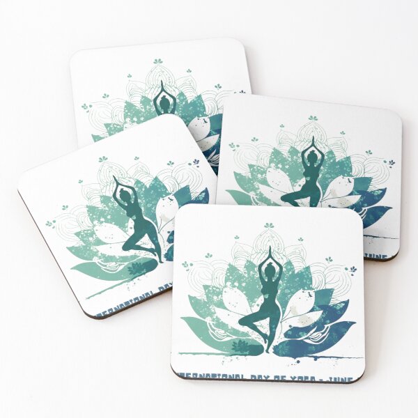 Item preview, International Day of Yoga designed and sold by InStickers.