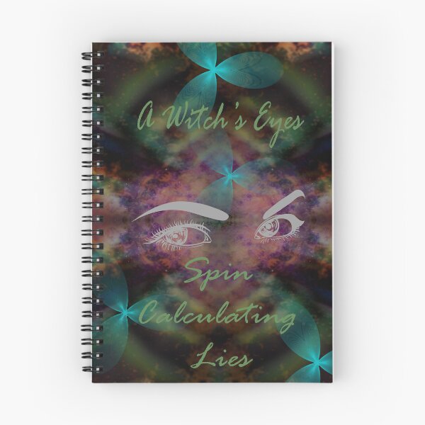 Item preview, A Witch's Eyes Spin Calculating Lies designed and sold by Discordant Dreams Art.