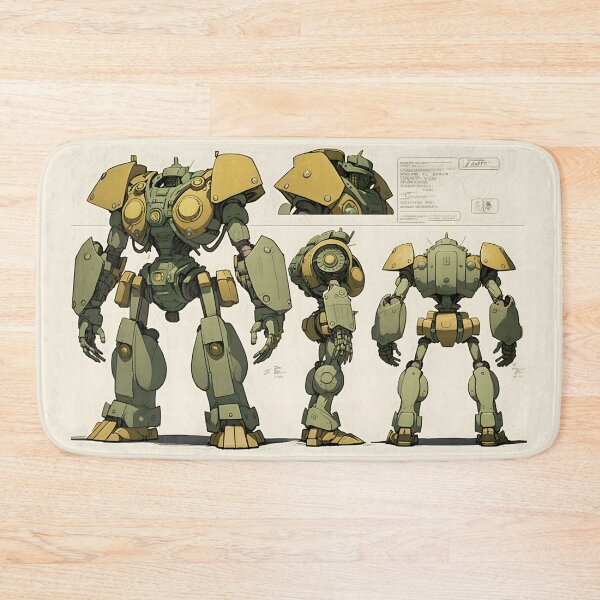 Item preview, Meet the Robot with a Dirty Job: A Full-Colour Model Sheet designed and sold by Sticker-by-Mia.
