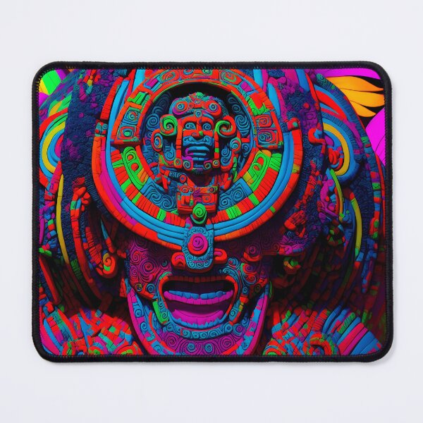 Item preview, Mayan Mask Color Fantasy designed and sold by internlvisions.