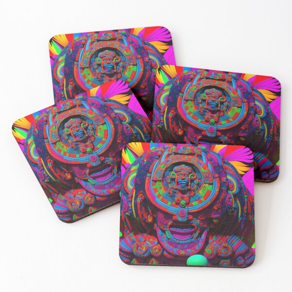 Item preview, Mayan Mask Color Fantasy designed and sold by internlvisions.