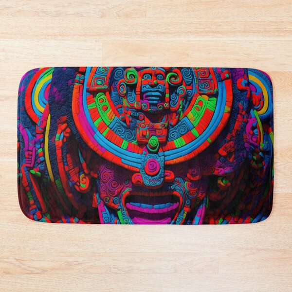 Item preview, Mayan Mask Color Fantasy designed and sold by internlvisions.