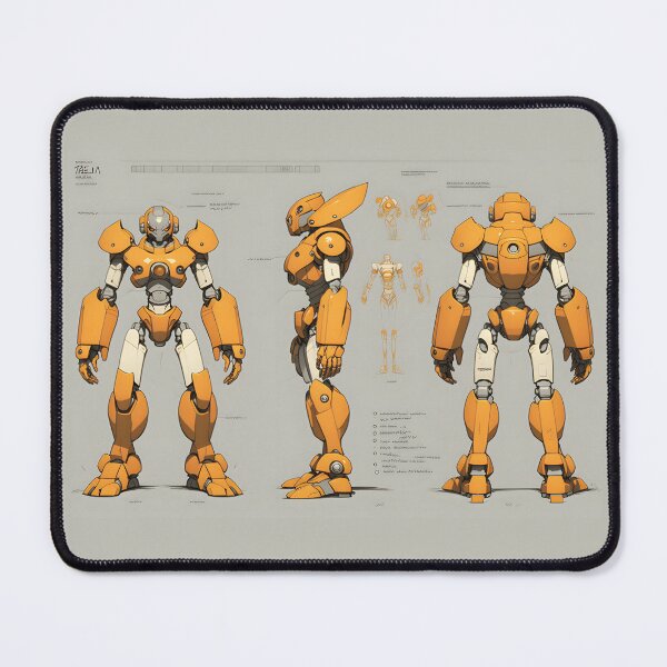 Item preview, The Ultimate Model Sheet for an Adorable Robot Character designed and sold by Sticker-by-Mia.