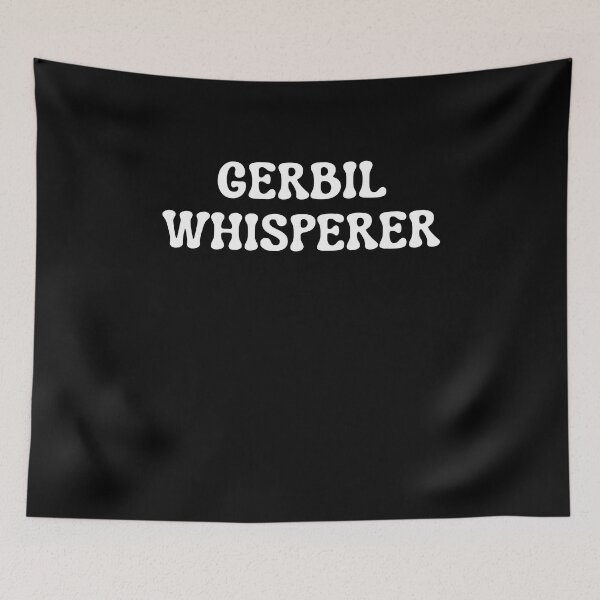 Item preview, Gerbil Whisperer Gerbil Owner Funny gift for Gerbil Lovers designed and sold by MouDantArts.