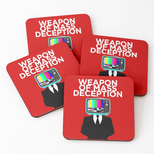 Item preview, Weapon of Mass Deception - Patriot Rebellion on Tyranny designed and sold by -Koleidescope.
