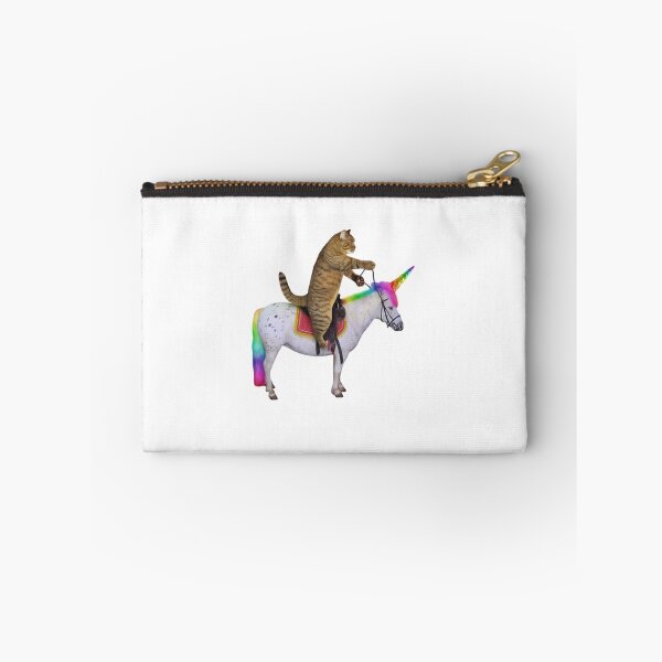 Item preview, cat riding unicorn  designed and sold by Blendie.