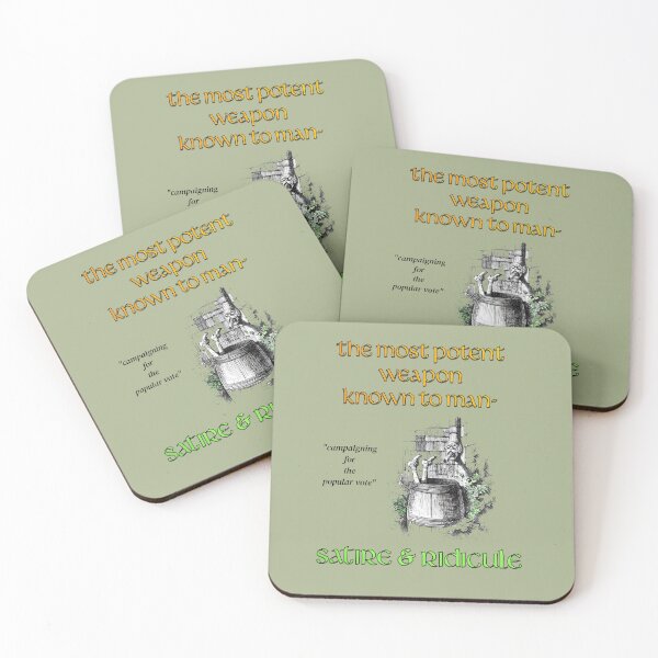 Item preview, Satire & ridicule definition designed and sold by CommonSenseClub.