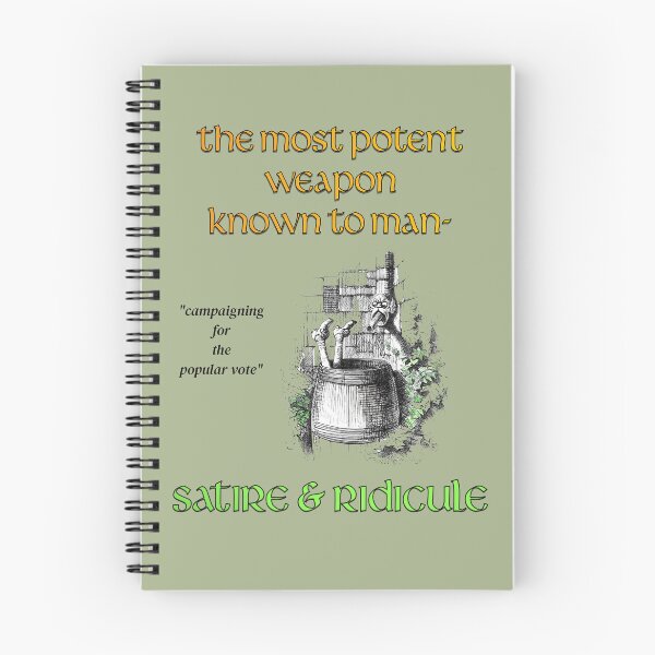 Item preview, Satire & ridicule definition designed and sold by CommonSenseClub.