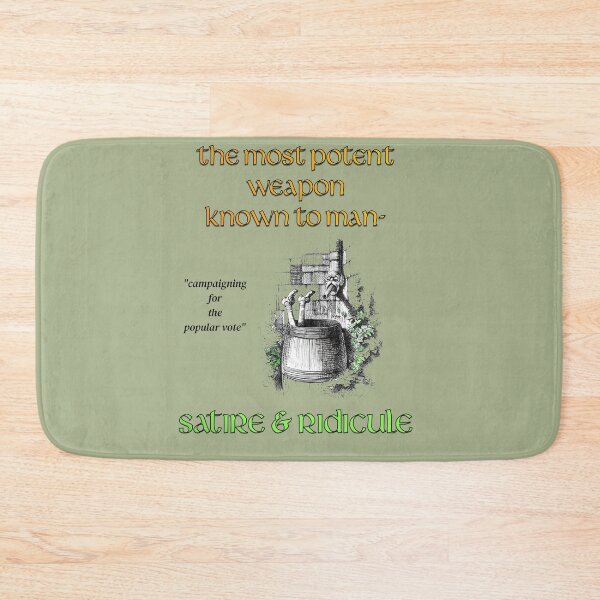 Item preview, Satire & ridicule definition designed and sold by CommonSenseClub.