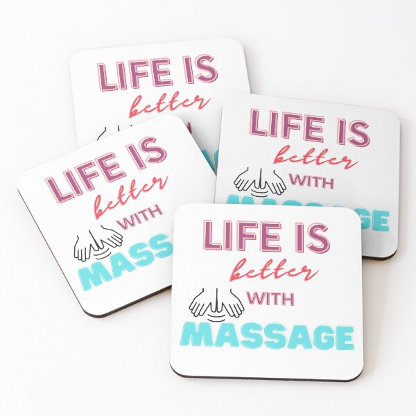 Item preview, life is better with a massage designed and sold by vinsteck.