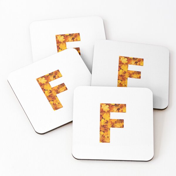 Artikelvorschau, Herbstbuchstabe F Aufkleber entworfen und verkauft von iNeedLetters.