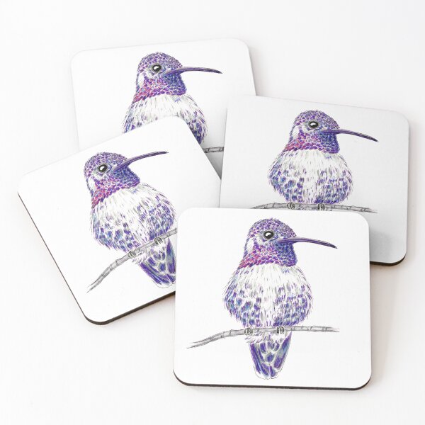Aperçu de l'œuvre Colibri violet de Costas créée et vendue par Sockstomistic.