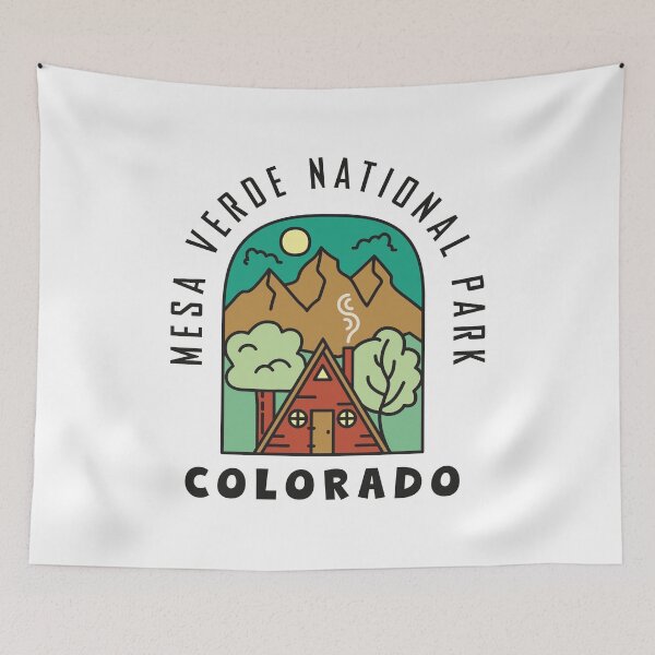 Item preview, Mesa Verde National Park designed and sold by Moonkringle.