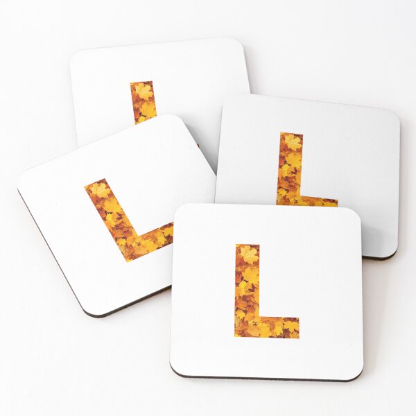 Artikelvorschau, Herbstbuchstabe L Aufkleber entworfen und verkauft von iNeedLetters.