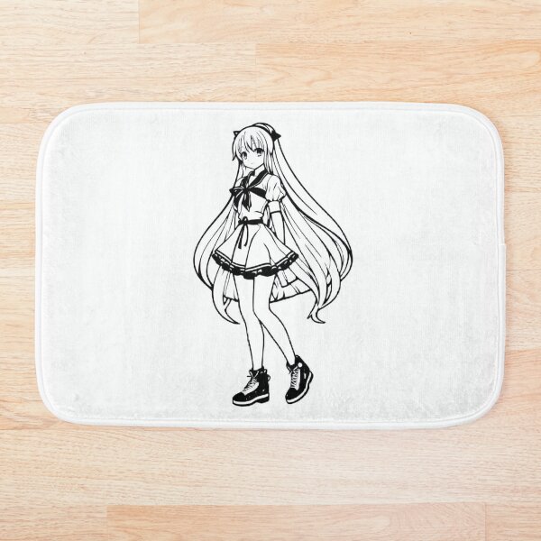 Item preview, Cute School Girl designed and sold by H2Anime.