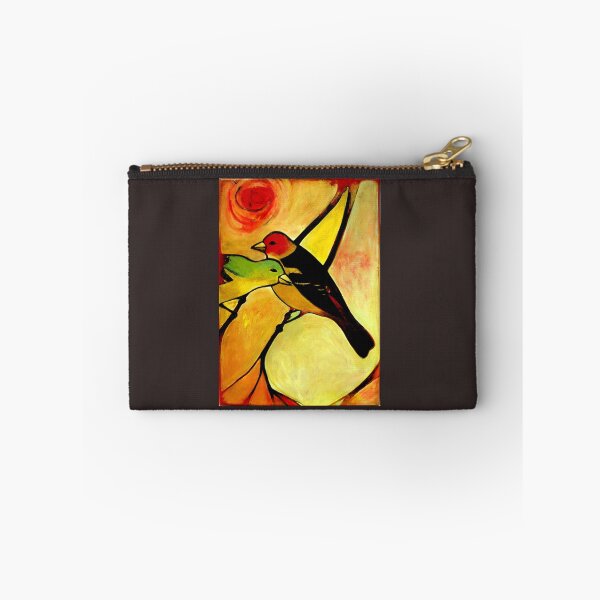 Item preview, Affinity (Western Tanagers) designed and sold by Carin Fausett.