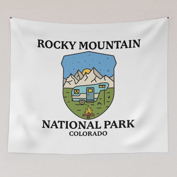 Item preview, Rocky Mountain National Park designed and sold by Moonkringle.