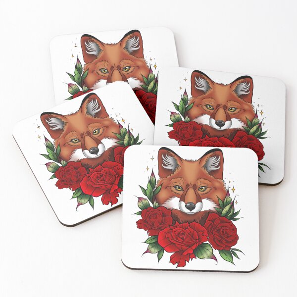 Item preview, Red Fox Rose  designed and sold by NovasUniverse.