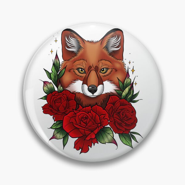 Item preview, Red Fox Rose  designed and sold by NovasUniverse.