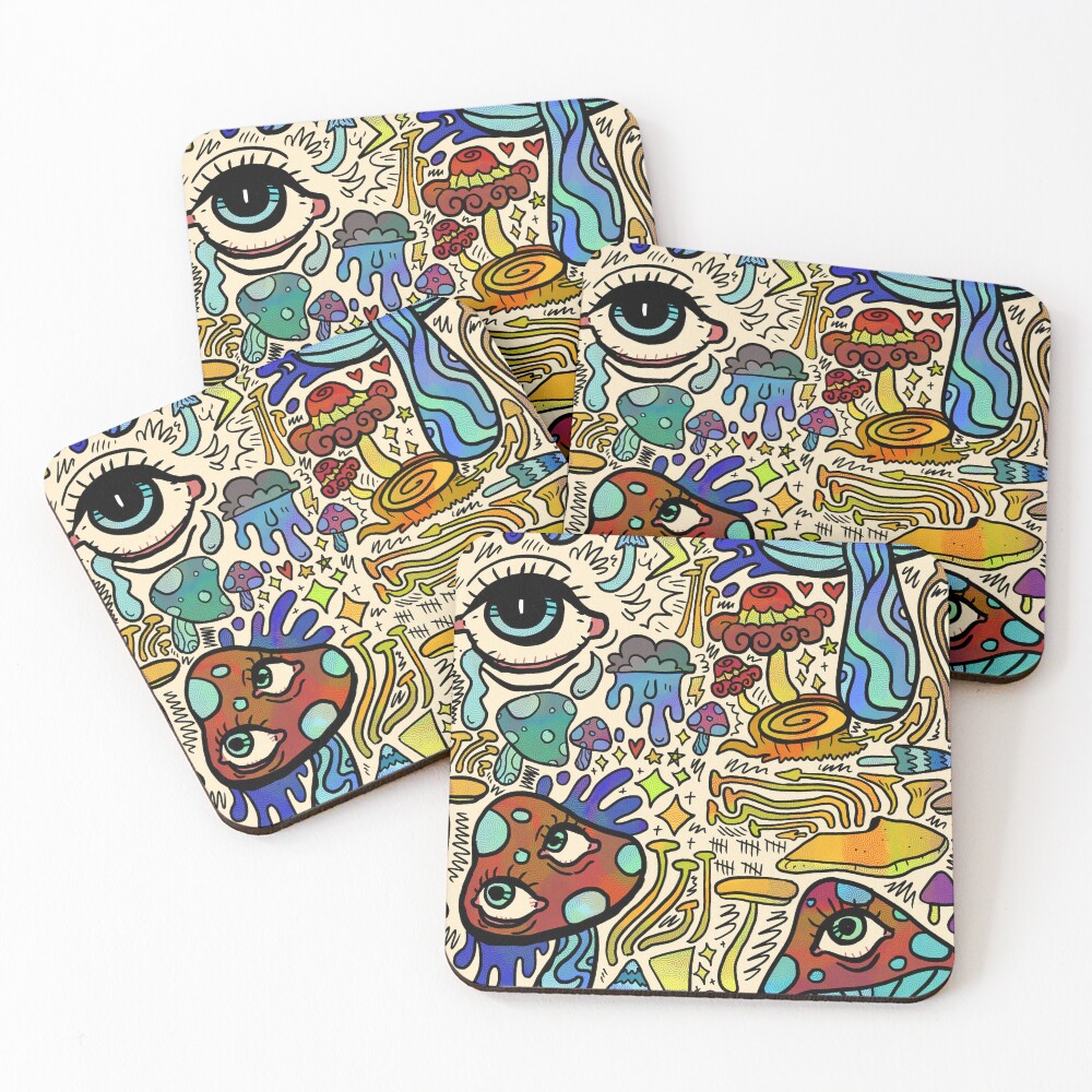 Item preview, Coasters (Set of 4) designed and sold by TapiocaPo.