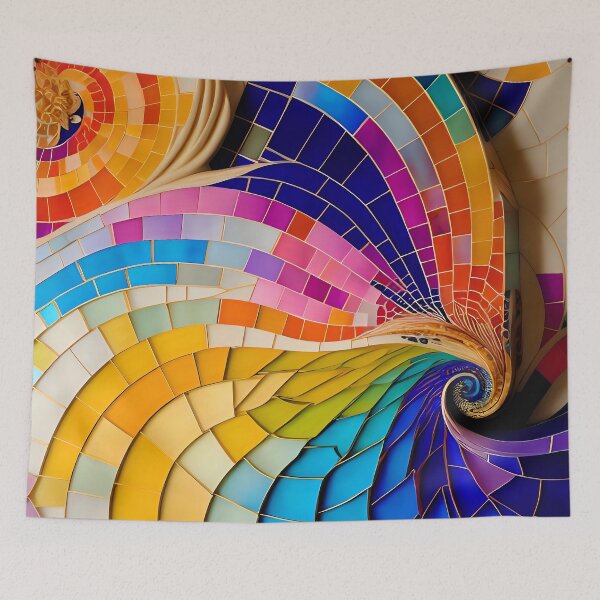Item preview, Mosaic Spain Gaudi trencadis style designed and sold by LolioGifts.