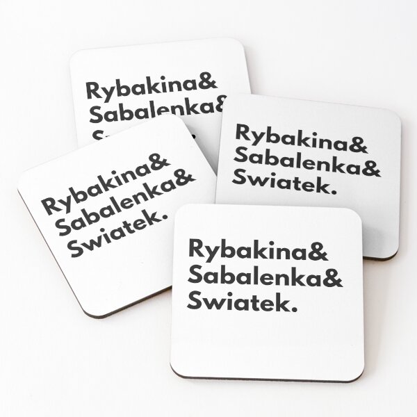 Item preview, Rybakina and Sabalenka and Swiatek  designed and sold by AissTee.