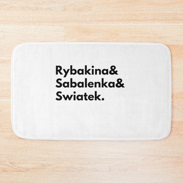 Item preview, Rybakina and Sabalenka and Swiatek  designed and sold by AissTee.