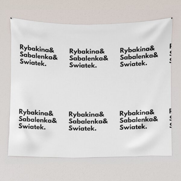 Item preview, Rybakina and Sabalenka and Swiatek  designed and sold by AissTee.