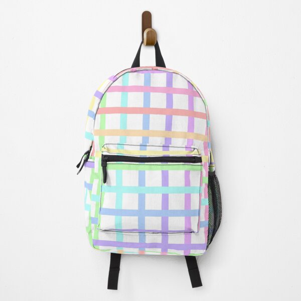 Item preview, Rainbow Grid on White designed and sold by BeJolley.