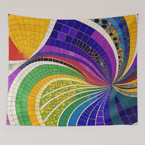 Item preview, Mosaic Spain Gaudi trencadis style designed and sold by LolioGifts.