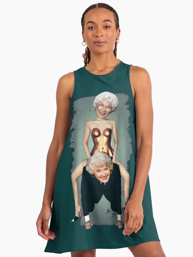 Golden Girls Dorothy and Sophia" A-Line Dress for Sale by IndecentDesigns | Redbubble Golden Girls Dorothy and Sophia" A-Line Dress for Sale by IndecentDesigns | Redbubble