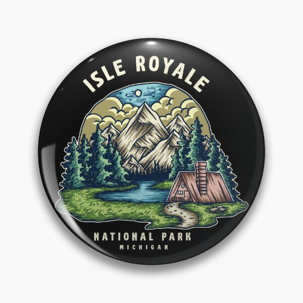Artikelvorschau, Isle-Royale-Nationalpark entworfen und verkauft von Moonkringle.