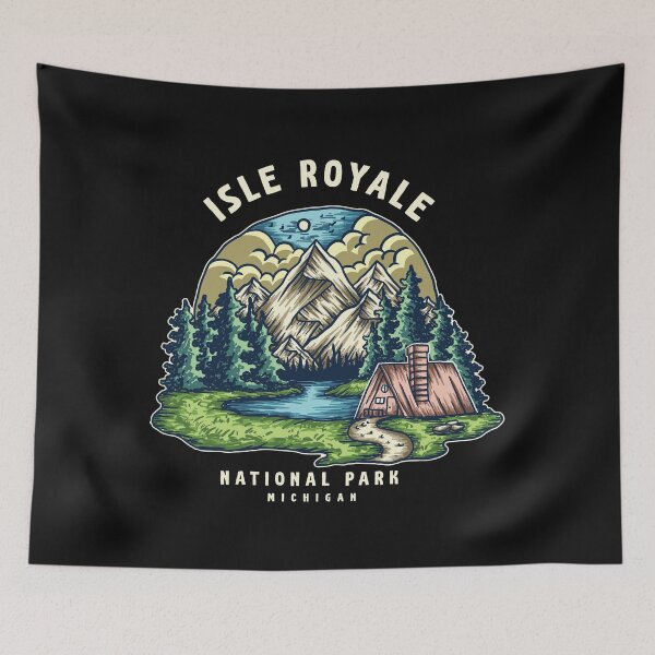 Artikelvorschau, Isle-Royale-Nationalpark entworfen und verkauft von Moonkringle.