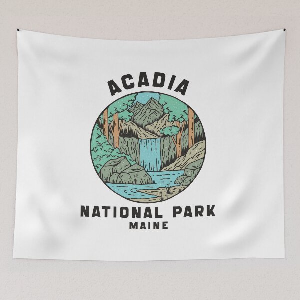 Item preview, Acadia National Park designed and sold by Moonkringle.